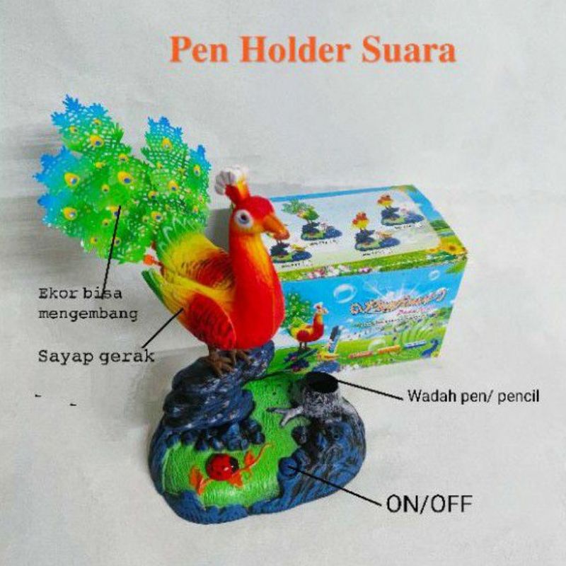 

Tempat Bolpen Pulpen Pensil Suara Cocok buat Kado Hadiah