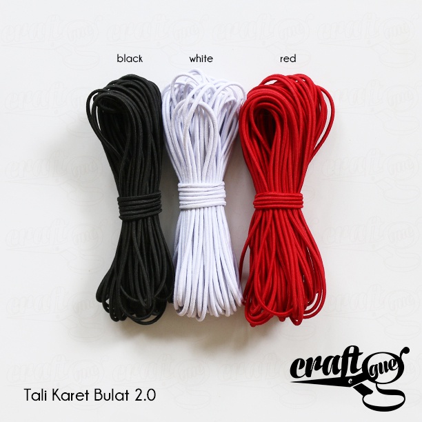 Tali Karet Bulat 2.0 (Meter-an)