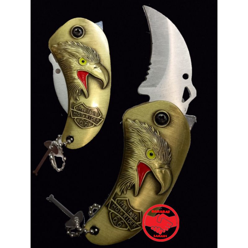 ✔🇯​_🇽⁹⁶➪Korek Api Gas Elang 3693 PISAU LIPAT MANCIS LIGHTER UNIK