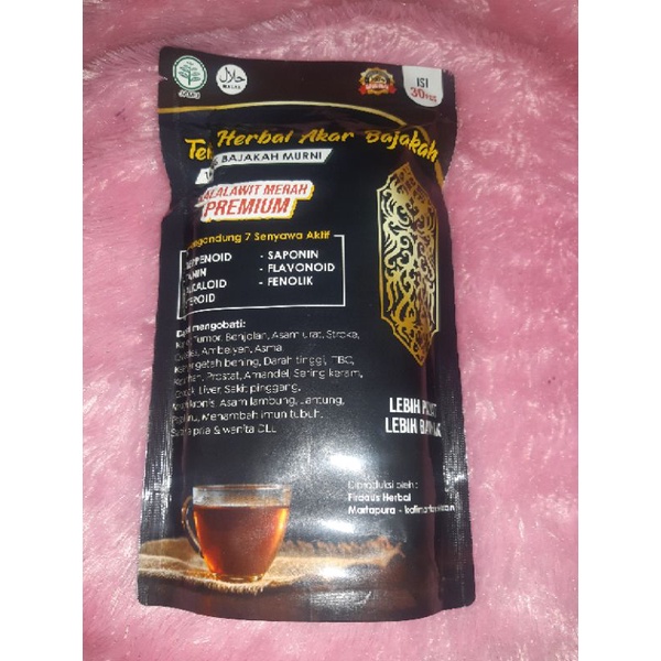 

teh celup bajakah isi 30 pcs