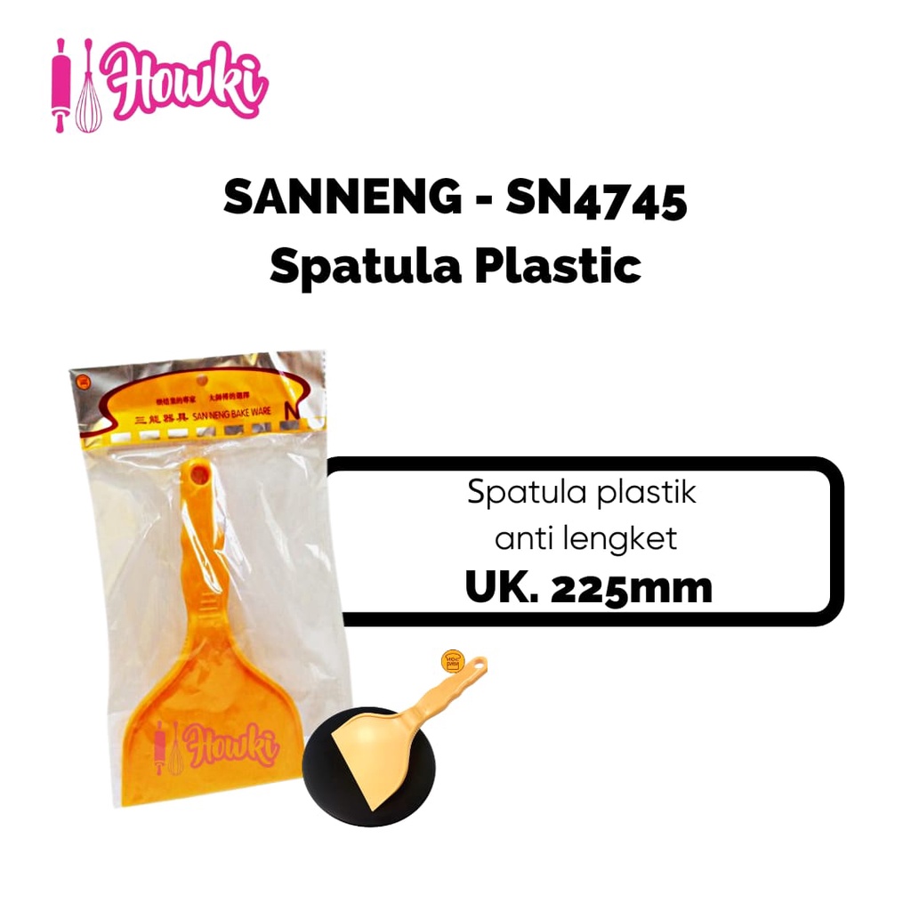 SPATULA/SEKOP Kue Kering SN4745 sanneng