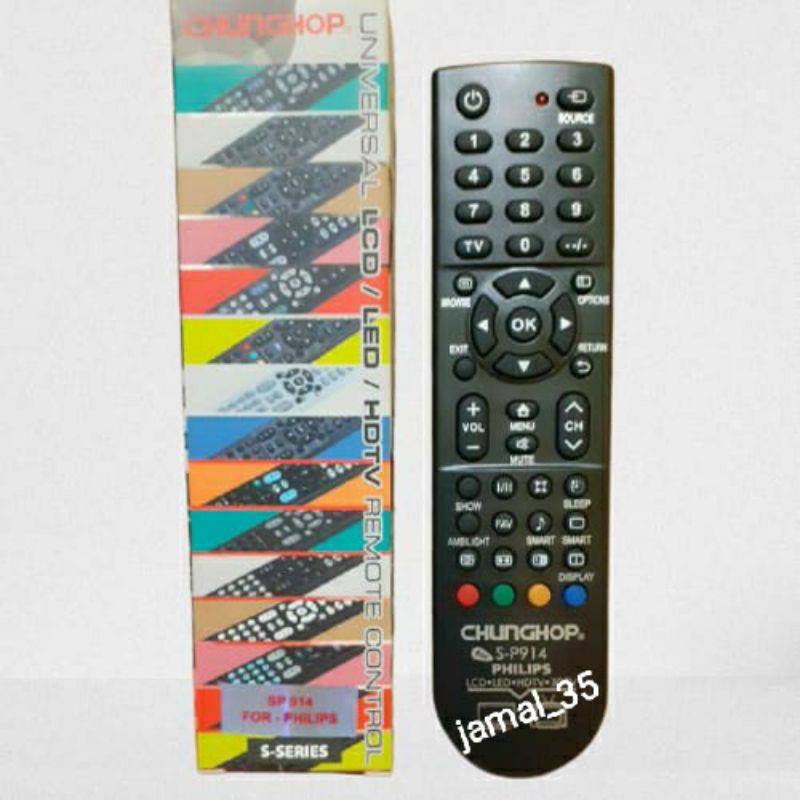 REMOTE REMOT TV PHILIPS LED/LCD/HDTV MULTI TANPA PROGRAM