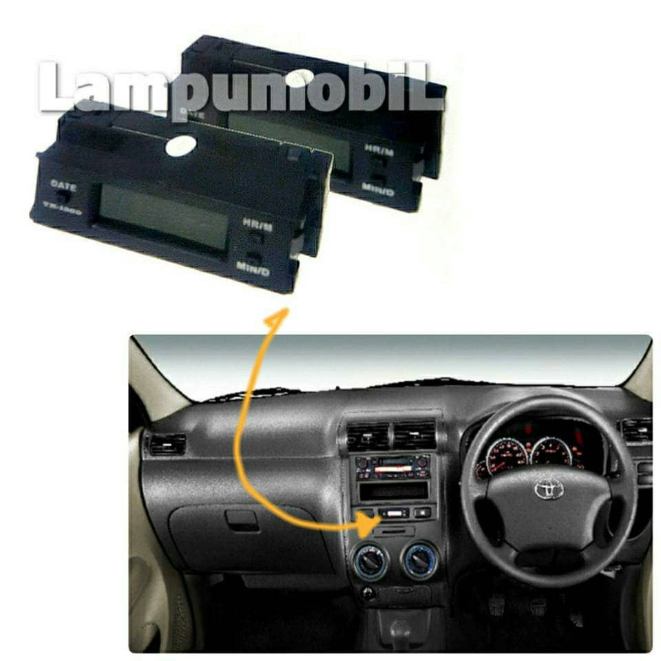 Jam Digital Dashboard Daihatsu Xenia Toyota Avanza 2007 2011