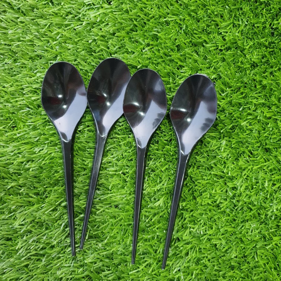 SL27 Sendok Makan Plastik Sendok Souvenir Serbaguna Isi 1bungkus 25pcs