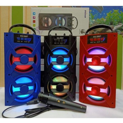 Speaker Bluetooth MH-36 BT + free Mic High Quality Bass/Speaker Aktif