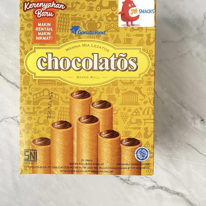 

STAR BRANDS [PROMO!!] Gery Chocolatos Wafer Roll Kecil 1pak 24x8.5gram - coklat gery nikmat termurah