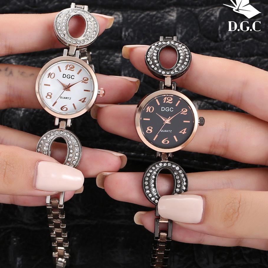 ✨DGC✨JAM  Wanita Fashion Round Dial Gelang Jam Tangan Korea Sederhana Kasual Mahasiswa W230