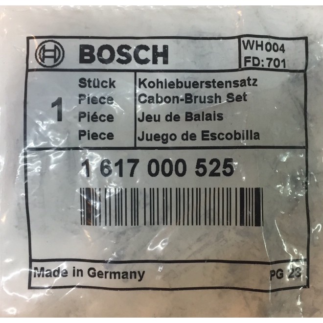 Carbon Brush Mesin Bor Beton BOSCH GBH 2-26 DRE