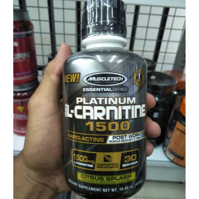 PLATINUM L-CARNITINE L CARNITINE PLATINUM 1500 16oz rasa seger ori gin