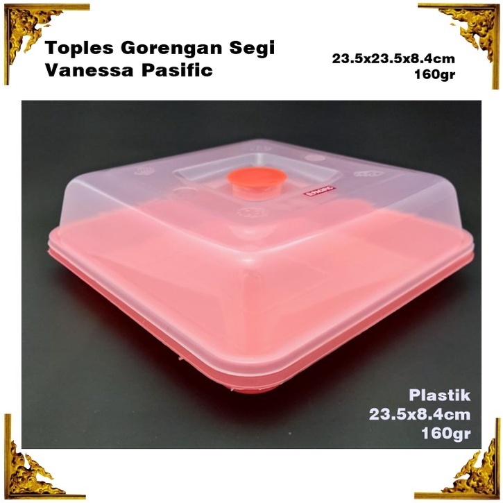 Tempat Kue/Tempat Gorengan Segi Vanessa Pasific