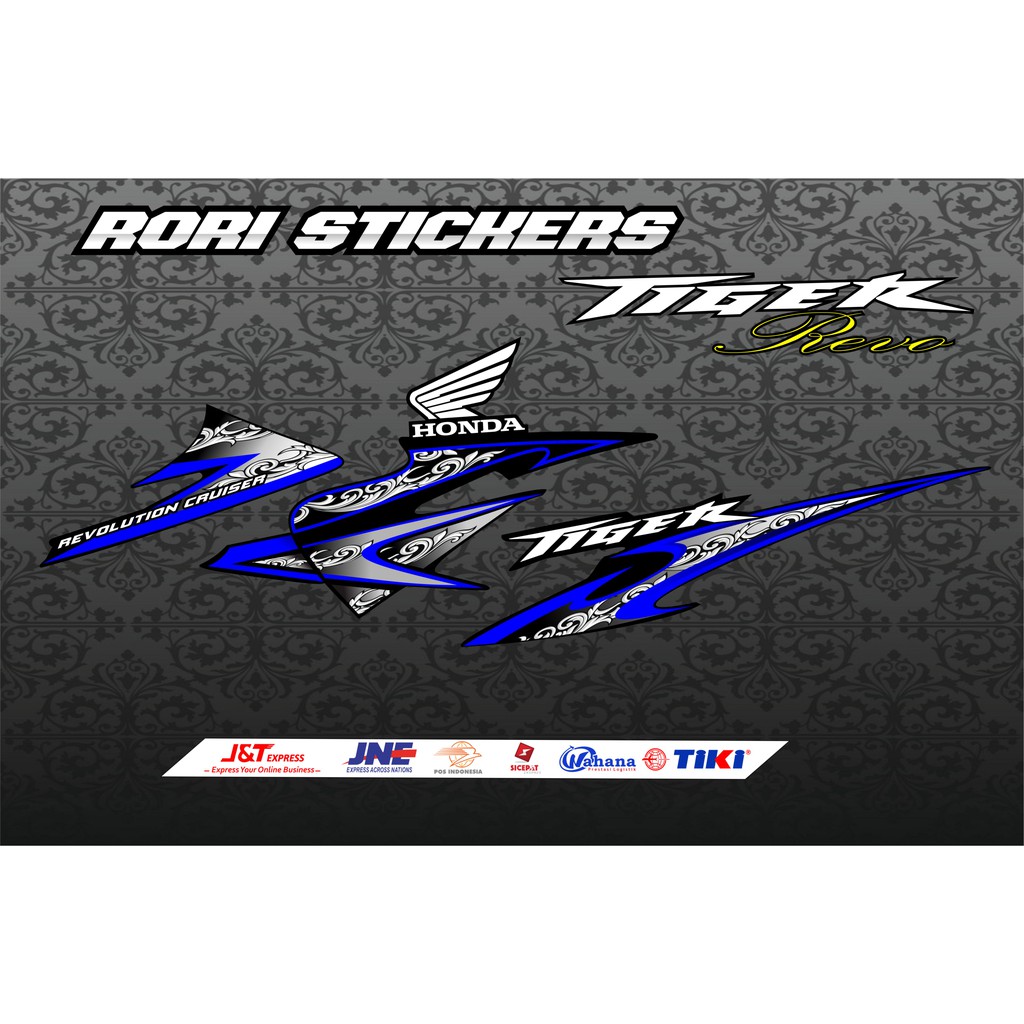 Striping Variasi Tiger Revo Batik