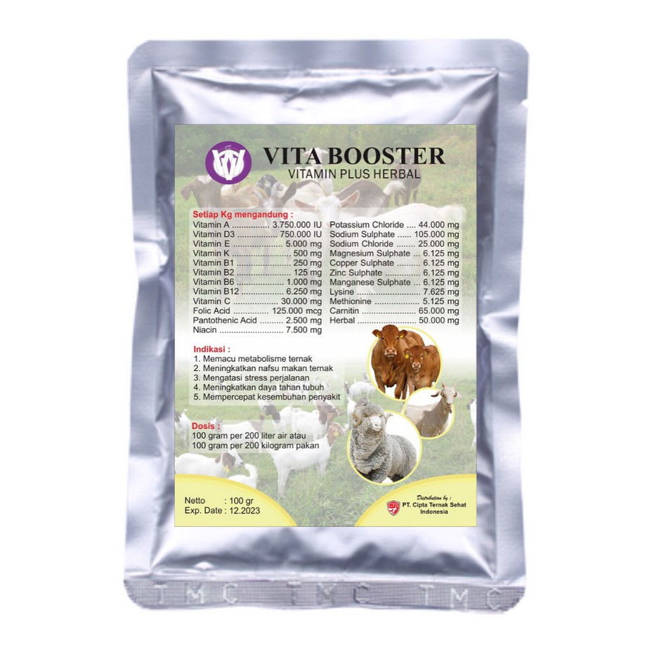VIta Booster Multivitamin Pemacu ternak