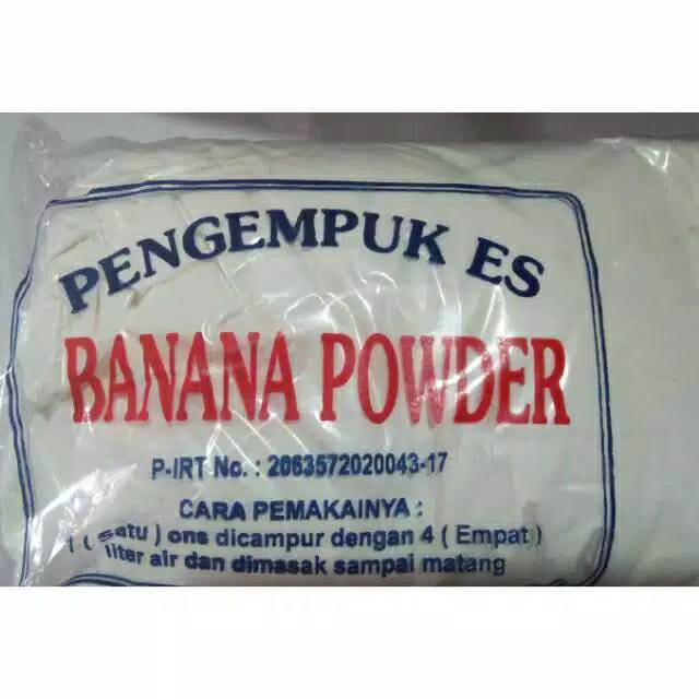 

Pengempuk es banana powder 500 gram