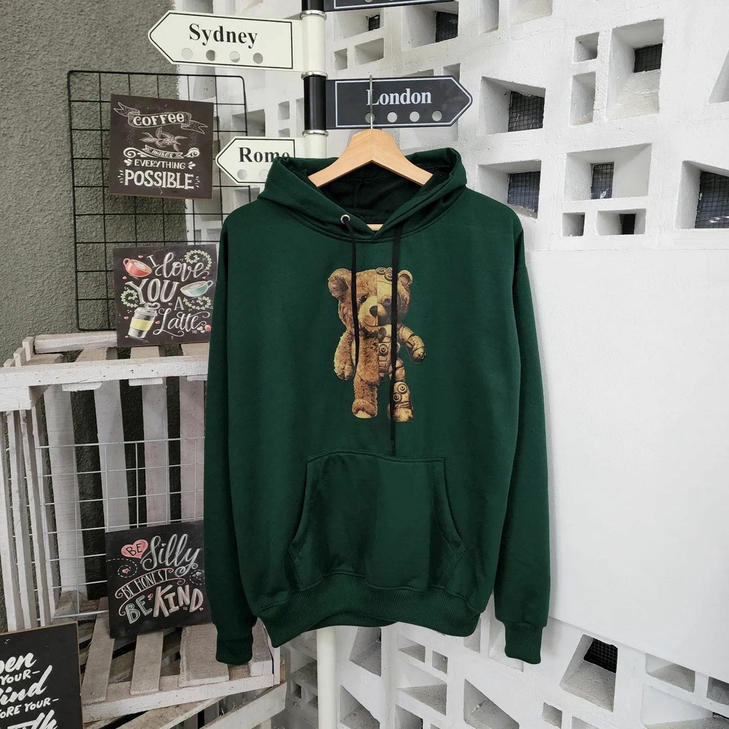 Sweater ROBOTIC BEAR Oblong / Hoodie ROBOTIC BEAR Jumper