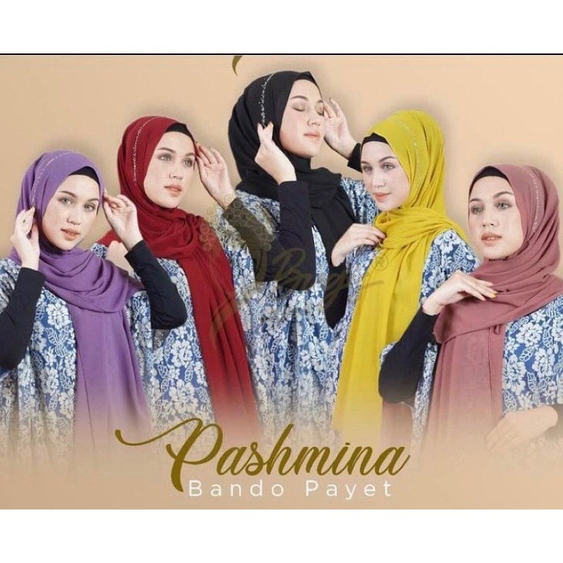 PASHMINA BANDO PAYET BUGIS HIJAB