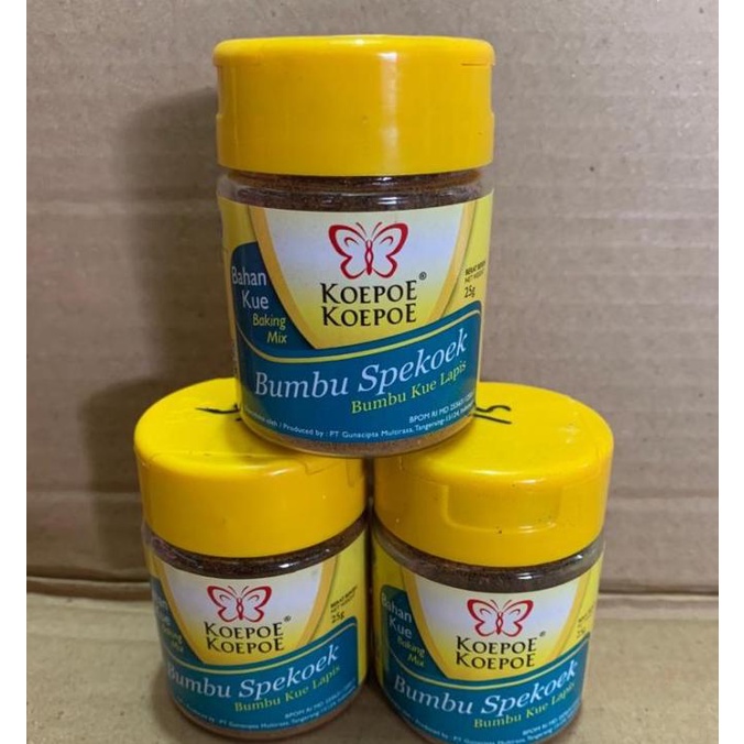 

Bumbu Kue Lapis Spekoek Koepoe Koepoe 25 gr