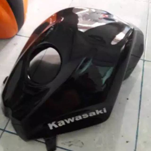 Cover tangki ninja 250fi old kondom tanki model zx636 hitam