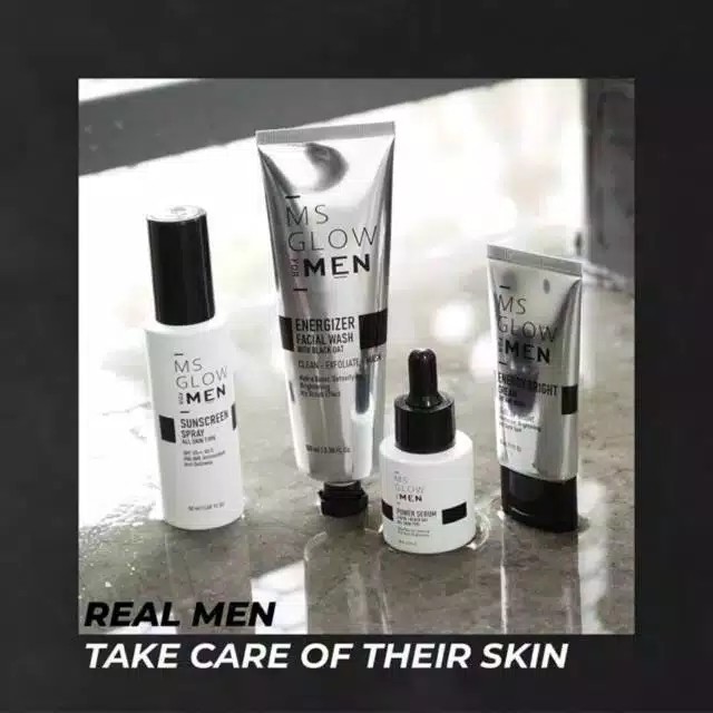 MS GLOW MAN/PAKET MS GLOW FOR MAN