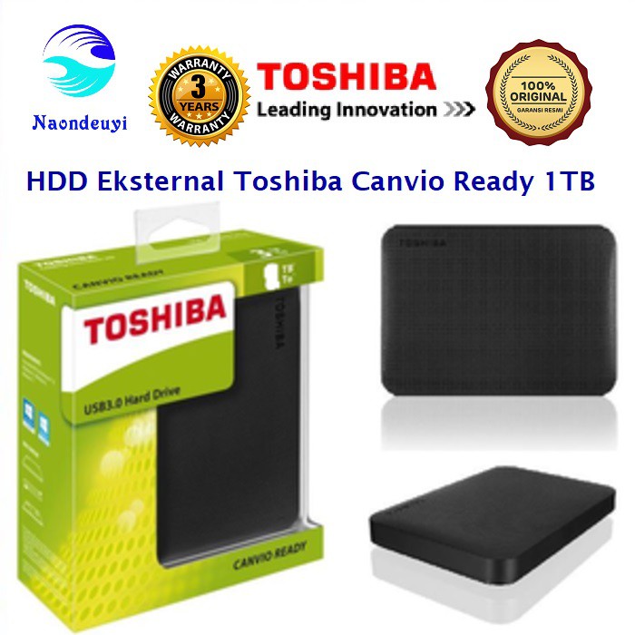 HDD Eksternal Toshiba Canvio Ready 1TB