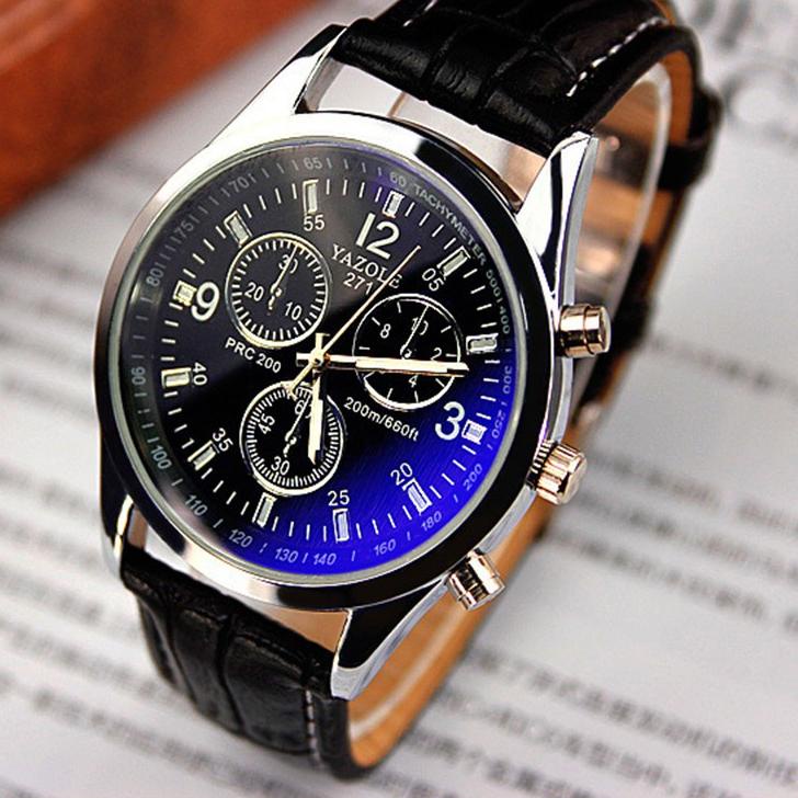 SALEE.. Yazole 271 Jam Tangan Pria Original Business Quartz Watches