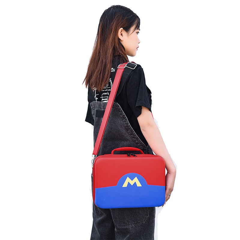 Carrying Bag Nintendo Switch OLED Mario Travel Storage Nintendo Switch Case Mario Shoulder