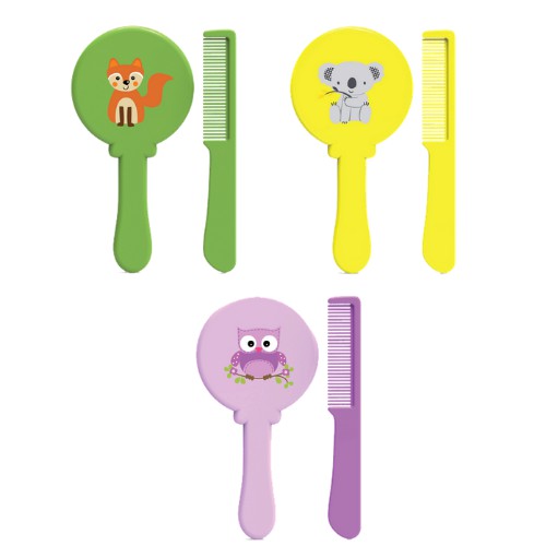 Baby Safe Brush and Comb Set DL1014 Sikat dan Sisir Rambut Bayi