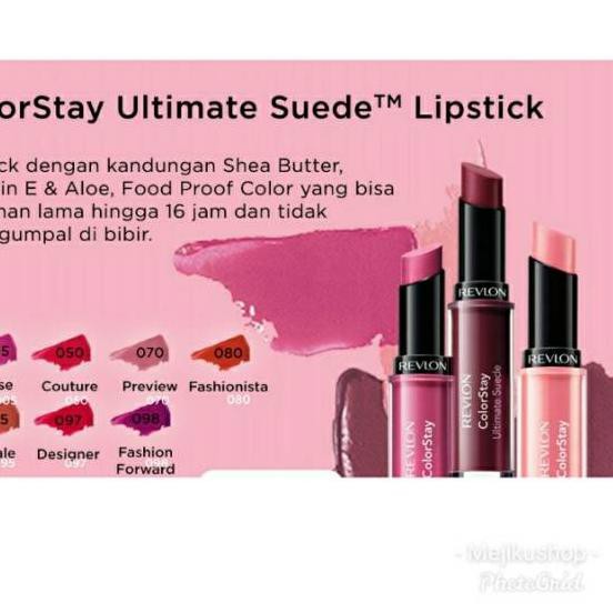 ➪ Revlon Colorstay Ultimate Suede Lipstick 2.55gr ☆