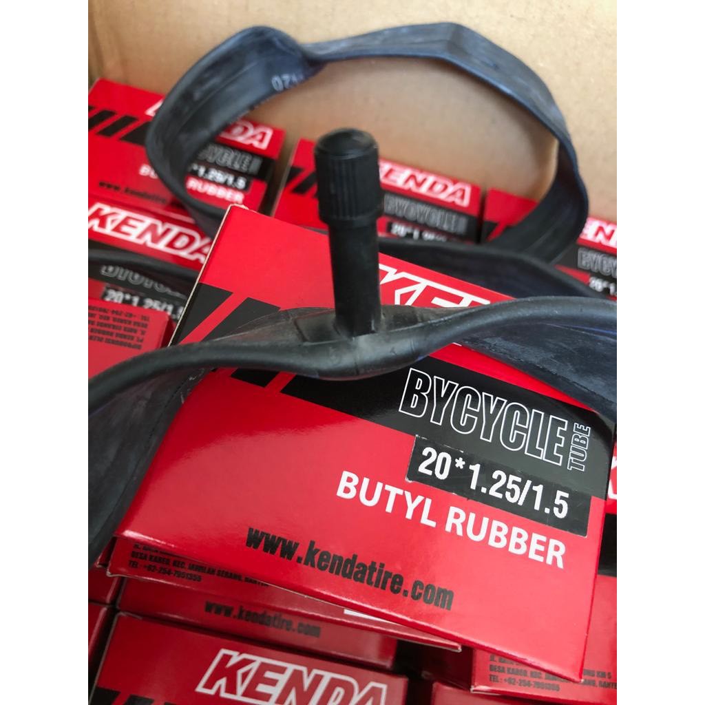 BAN DALAM BUTYL SEPEDA KENDA UK. 20 x 1.25/1.5 AV