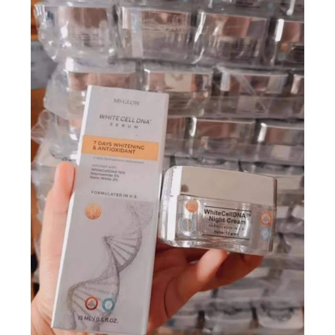 white cell DNA salmon serum ms glow