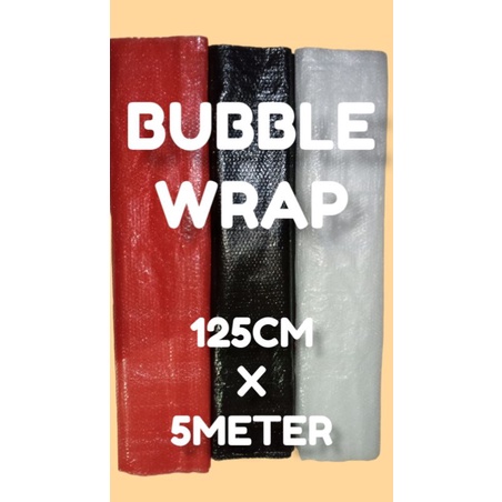

[PEKANBARU] BUBBLE WRAP 125CM X 5METER