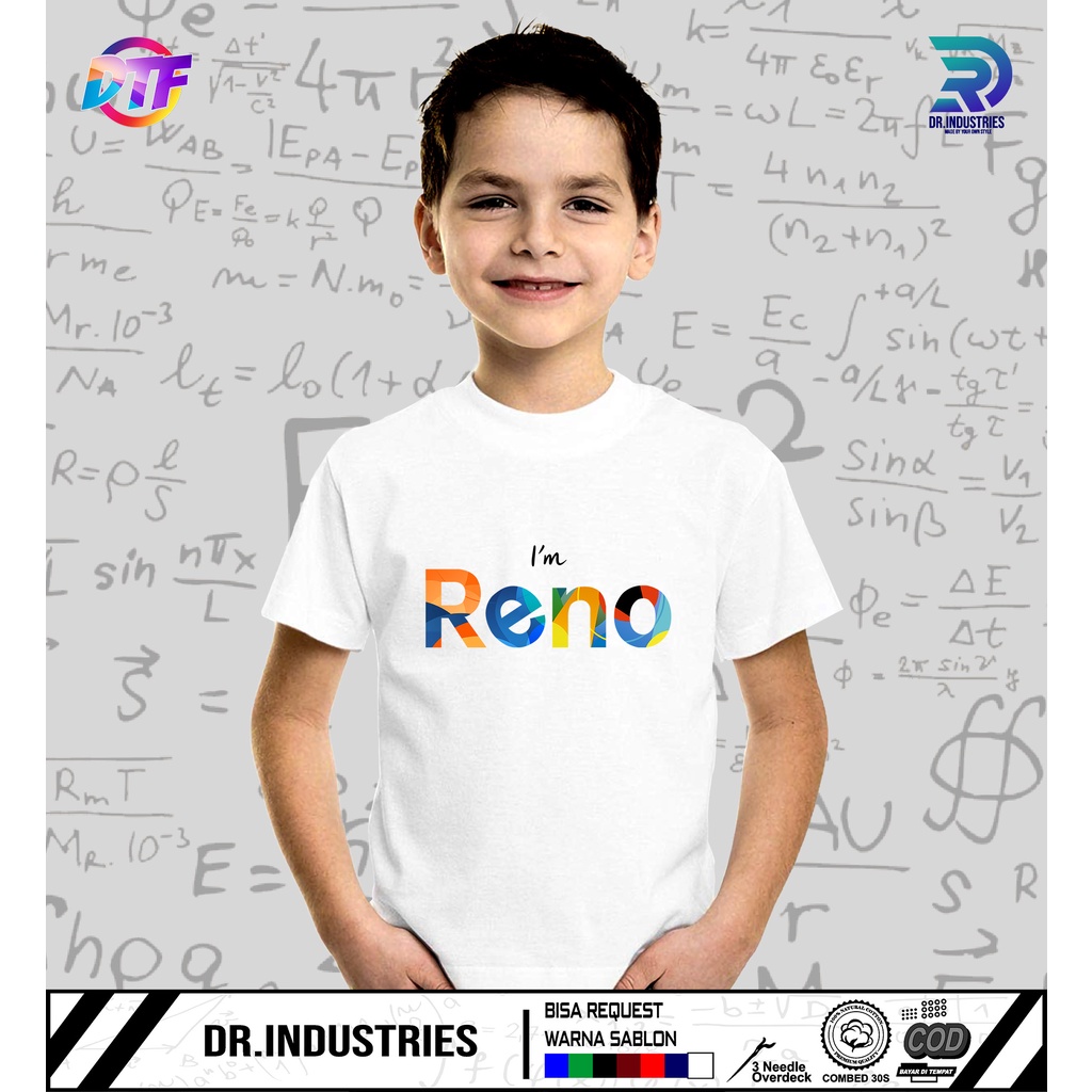 Kaos Anak I'am Reno Oppo Reno - DR INDUSTRIES
