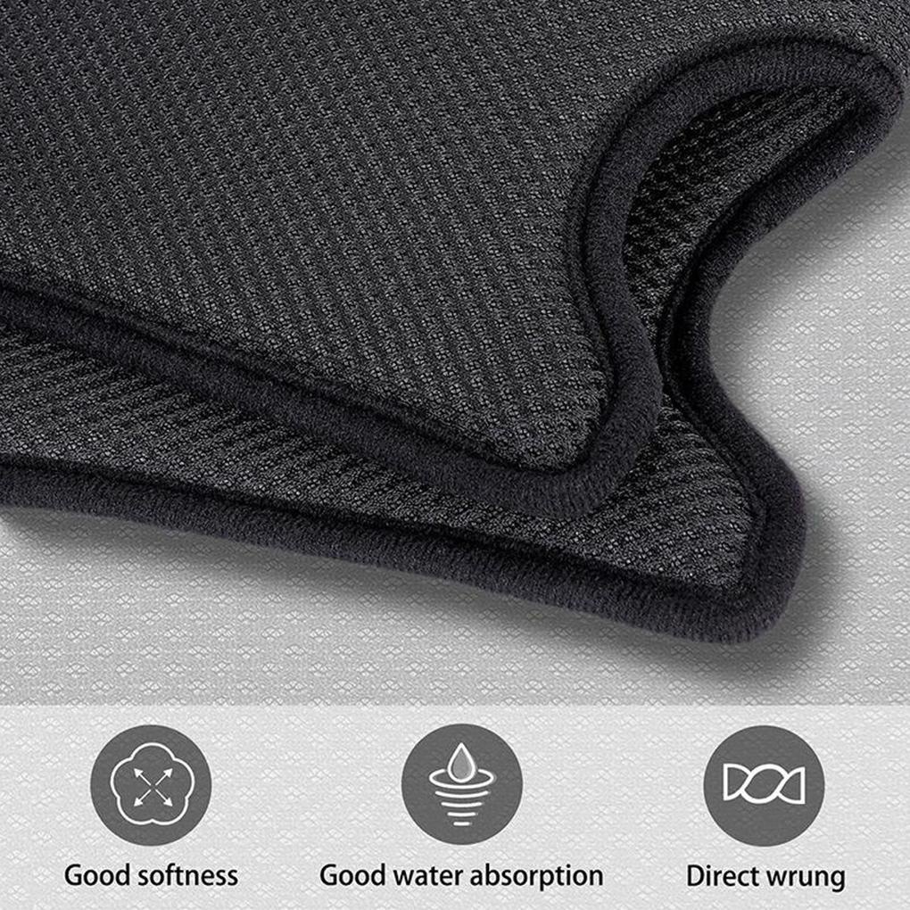 Splash Protector Portable Waterproof Oilproof Absorbent Mat Alas Pengering Kran Meja Wastafel Dapur Untuk Tabung 25-inci