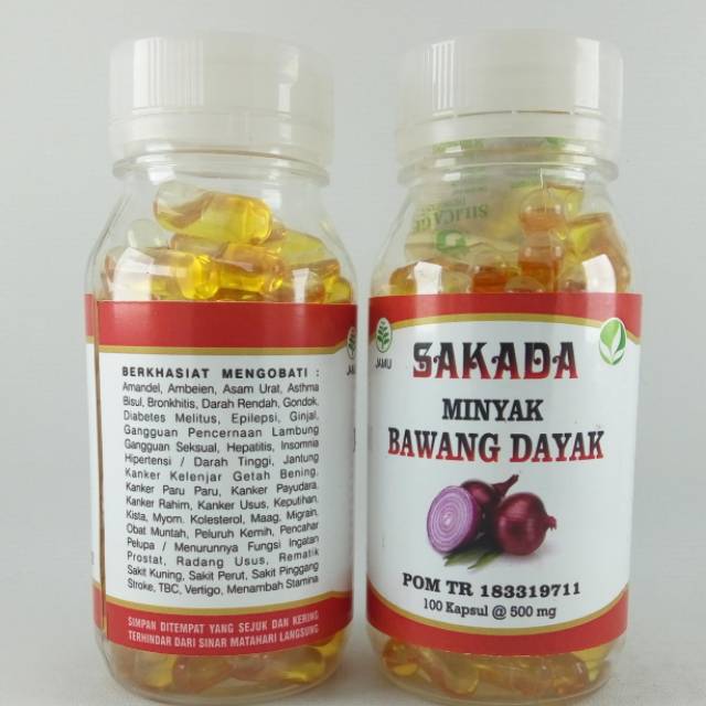 

Sakada minyak bawang dayak 100kpl