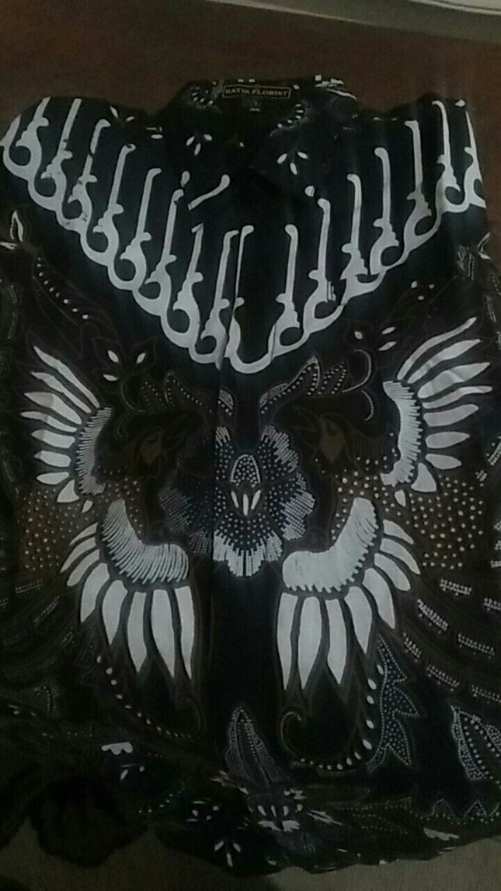Batik Solo Kemeja Batik Solo Lengan Panjang Lapis Furing Parang Cendono Sogan Florist Produsen Ori