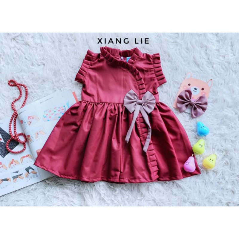 DRESS IMLEK XIANGLIE ANAK DAN DEWASA MURAH DRESS IMLEK MURAH