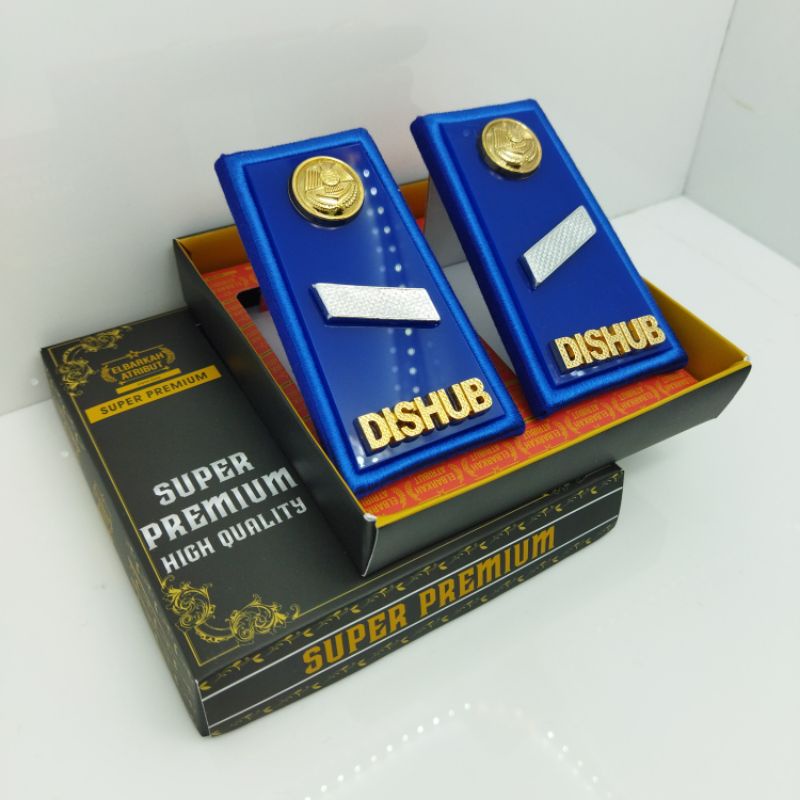 PANGKAT DISHUB HONORER [ SMA-S1-D3 ] LIS BORDIR AKRILIK SUPER PREMIUM / TANDA PANGKAT DISHUB HONORER