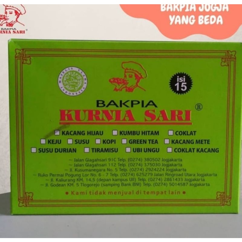 Bakpia Kurnia Sari