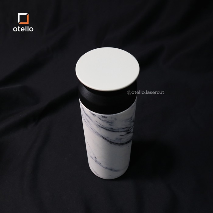 Tumbler Marble | Tokyo Botol Minum Travel Stainless Vacuum Termos UV Flask