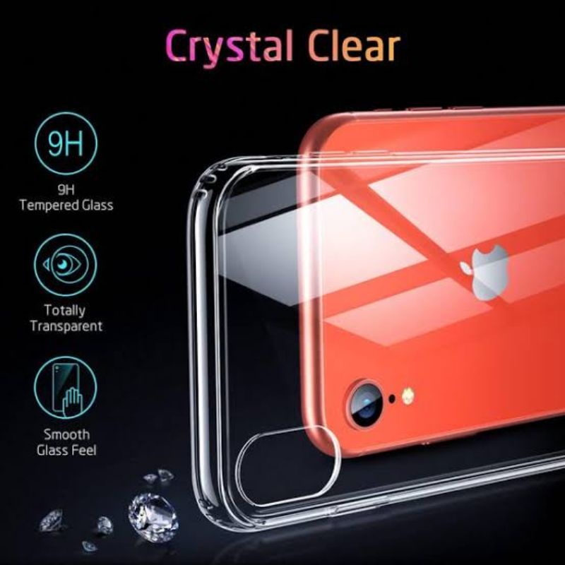 Clear Case  Iphone X/XS/XR/11 PRO(5.8)/11 Pro Max/XS Max Bening Tebal Transparan