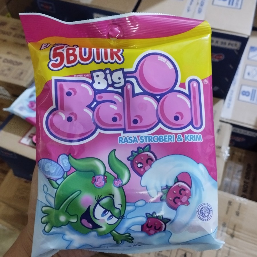 

big babol filifolly gum EXTRA 5 butir