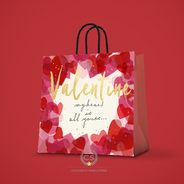 

Terlaris Paper bag valentine/kado valentine/valentine gift/kado untuk pacar - 1, M