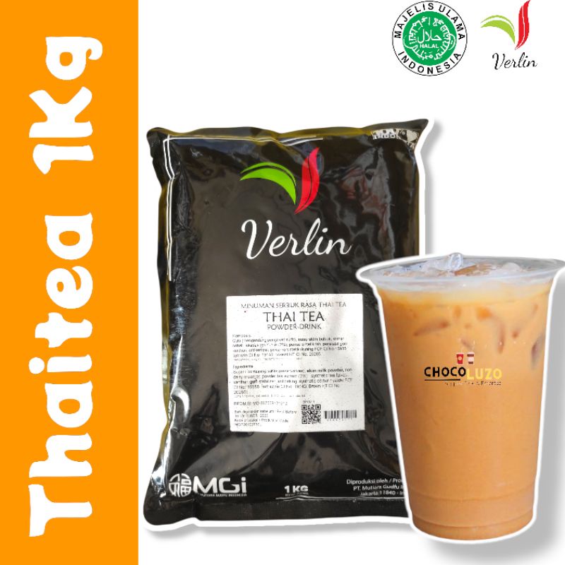 

Minuman Bubuk Rasa Thaitea Premium - Verlin Thaitea 1Kg