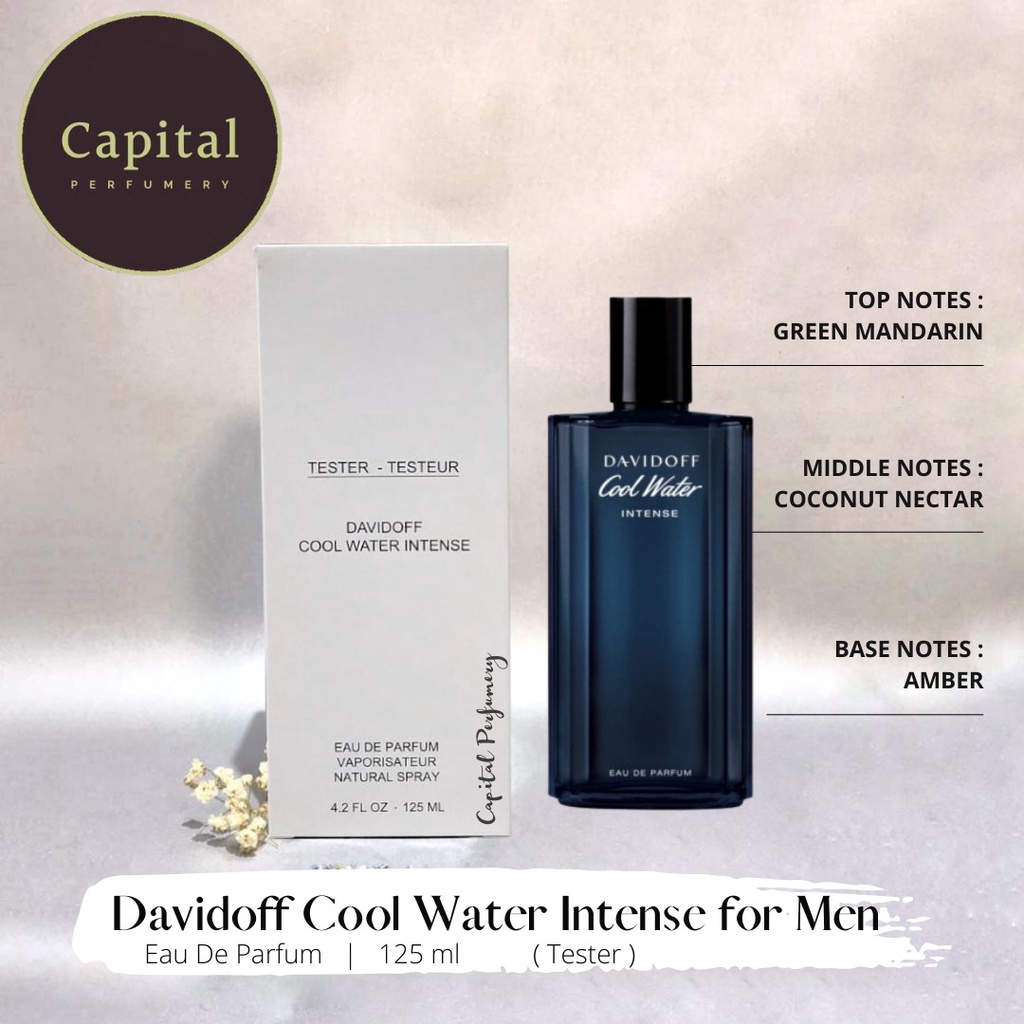 Davidoff Cool Water Intense EDP 125ml TESTER