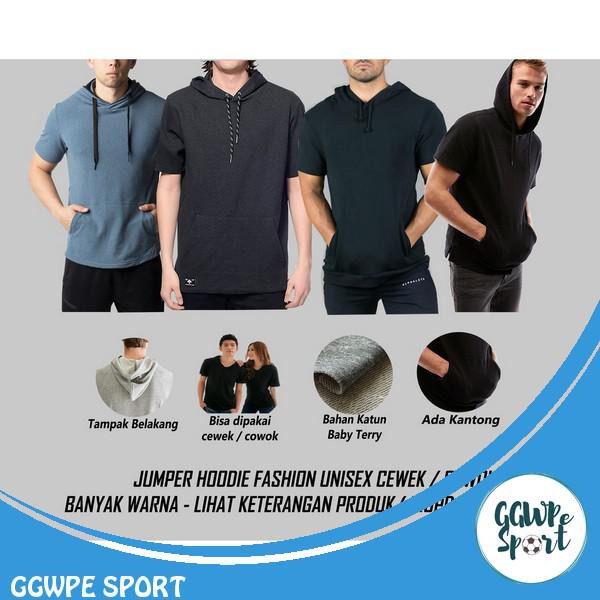 Terlaris Jumper Hoodie Fashion Kaos Hoodie Cewek / Cowok ( Ada Tali Dan Kantong ) Kualitas Terbaik