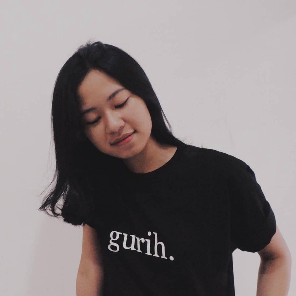 KAOS DISTRO tumbller&quot;GURIH&quot;cotton combed 30s