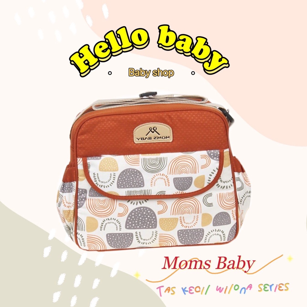 Moms Baby Tas Bayi Kecil Wilona Series - MBT3049