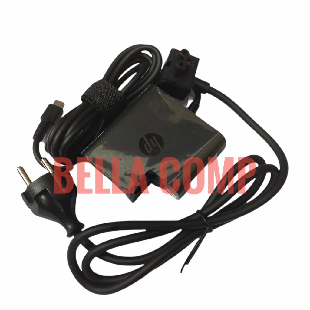 Charger Adaptor Laptop HP Type C 65W HP Pro X2 612 G2 Elitebook X2 x360 1030 20V 3.25A