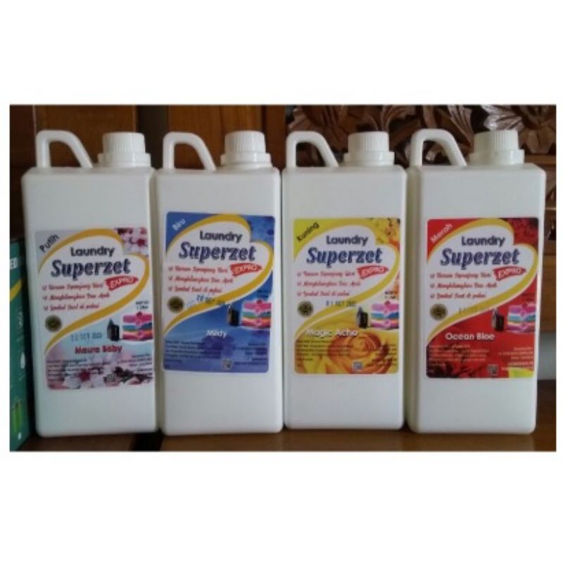 SUPERZET PARFUM PEWANGI LAUNDRY WANGI 1 LITER