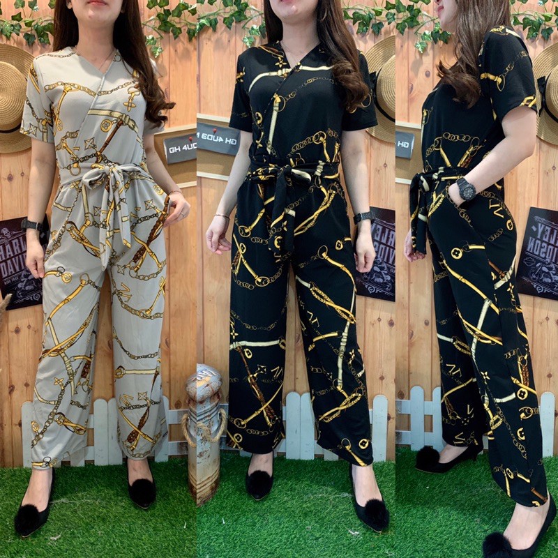 JUMPSUIT KIMONO GOLDLV PDK 3548-47 BUSUI FRIENDLY