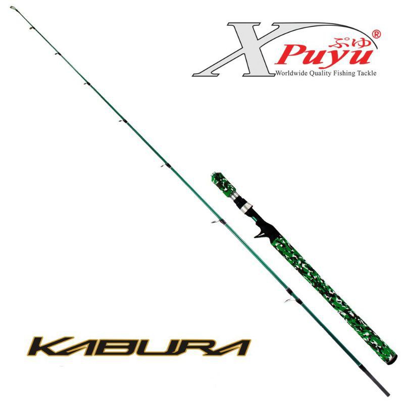 Rod OH / OVERHEAD XPUYU TAI JIG KABURA (Color GREEN / GOLD ORANGE)